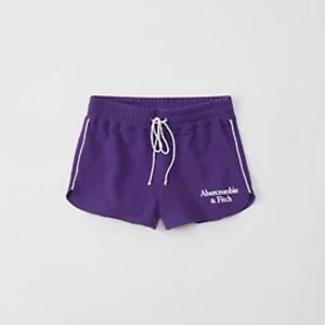 Abercrombie & Fitch Logo Lounge Shorts, Size XS